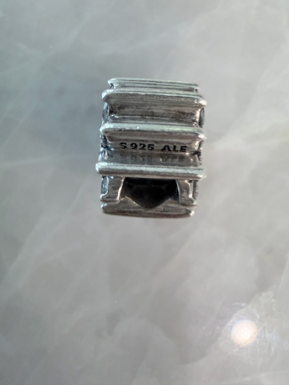 Pandora Silver Retired Snowflake - Sparkling Cubic Zirconia - Picture 3 of 3